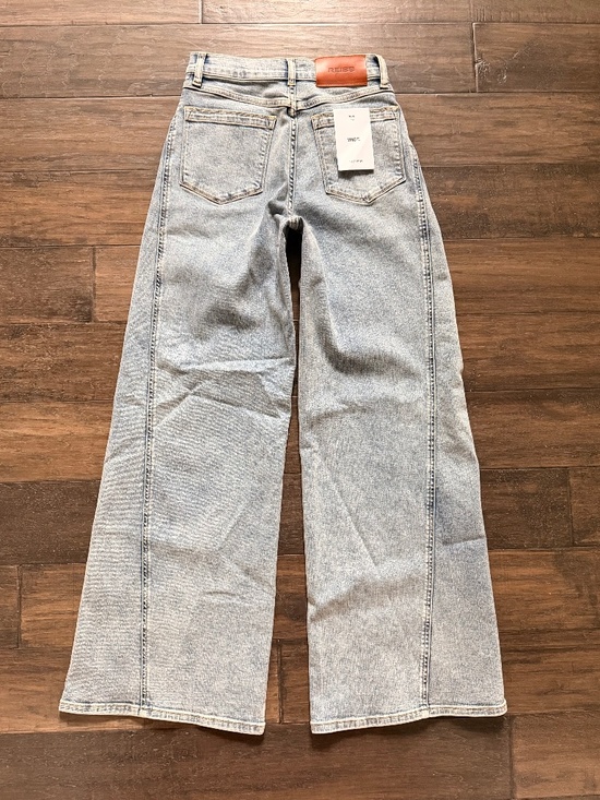 REISS Sold-Out Fern Twist Seam Barrel Flare Jeans Sz 26 NWT $300!! - Picture 7 of 9